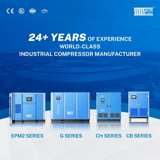  Nitrogen Compressor Oil Free Nitrogen Boost Rotary Compressor 37-280kw 7-10bar